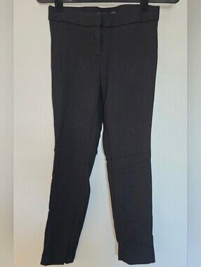 Amanda + Chelsea - Black Classic Office Business Casual Slim Leg  Pants